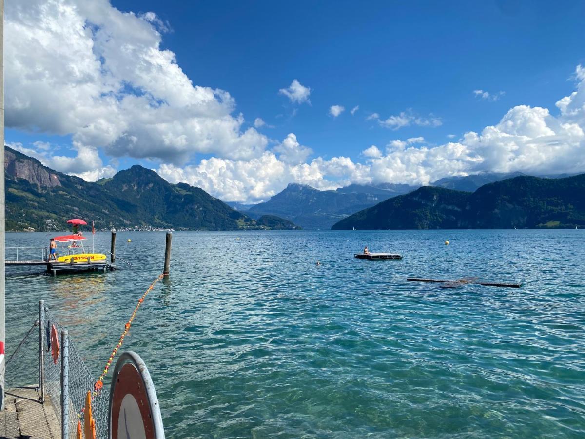 Swiss Paradise Weggis Bagian luar foto