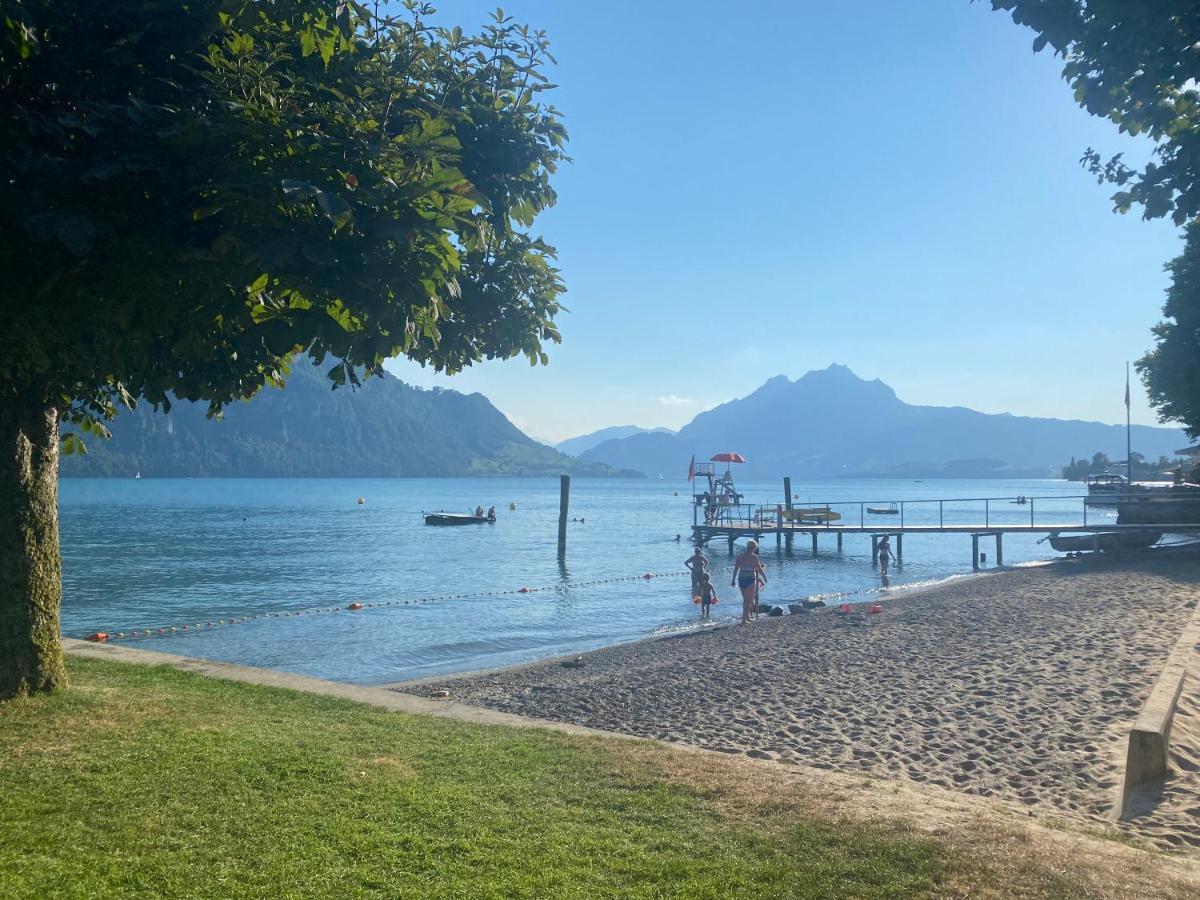 Swiss Paradise Weggis Bagian luar foto