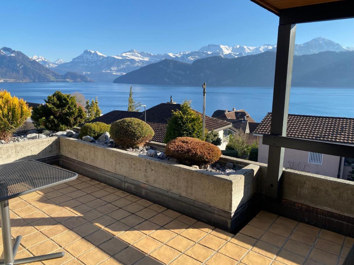 Swiss Paradise Weggis Bagian luar foto
